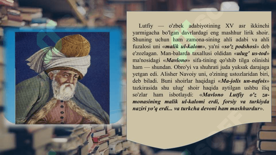 Tuyuq janri tahlili 2