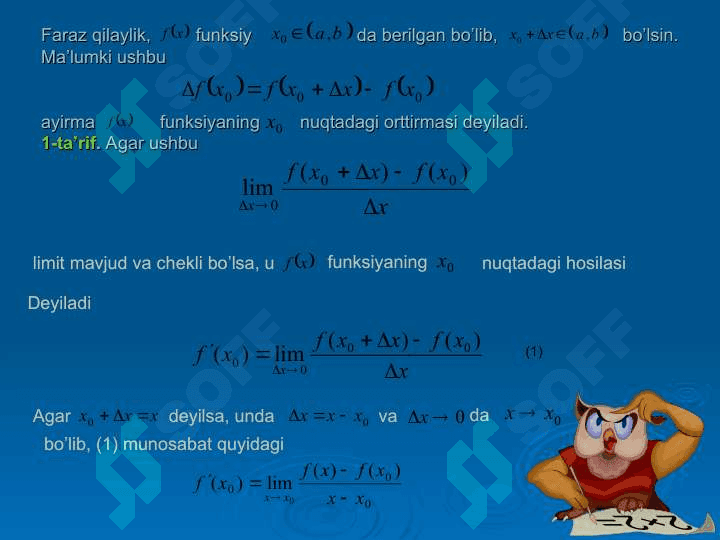Elementar funksiyalar va ularning grafikalari 3