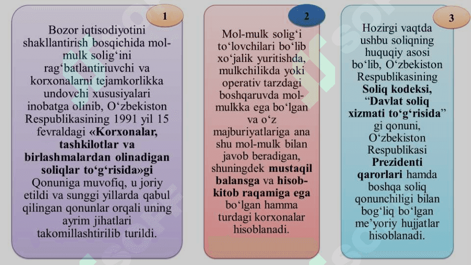 TOPSHIRIQ SHARTNOMASI. VOSITACHILIK SHARTNOMASI. MOL-MULKNI ISHONCHLI BOSHQARISH. KOMPLEKS TADBIRKORLIK LITSENZIYASI (FRANSHIZING) SHARTNOMASI (2) 3