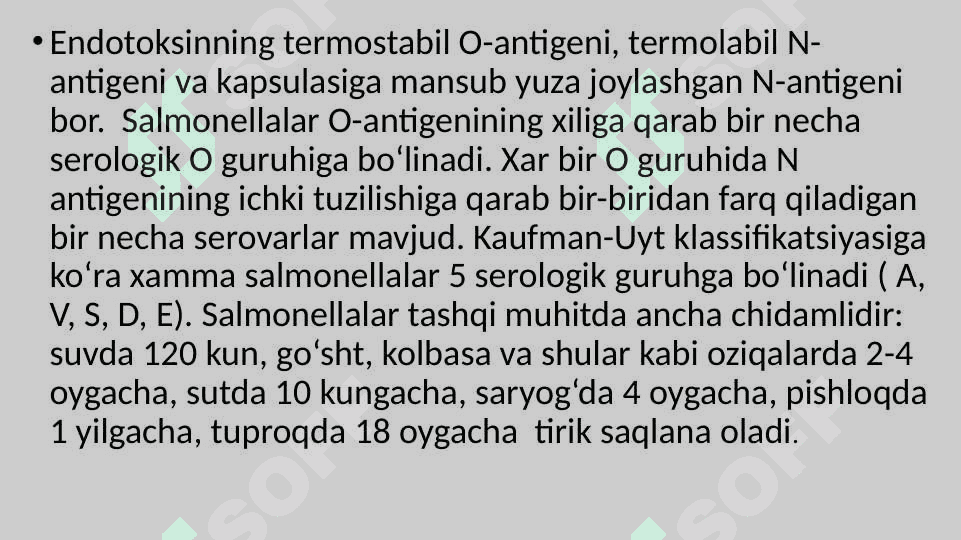 Salmonellyoz – zooantroponoz, ya’ni xam xayvonlarda, xam odamlardan yuqadigan va ko‘pincha gastroenterit simptomlari bilan, ba’zi xollarda esa tarqoq infeksiya belgilari bilan ta’riflanadigan o‘tkir yuqumli ichak kasalligidir 3
