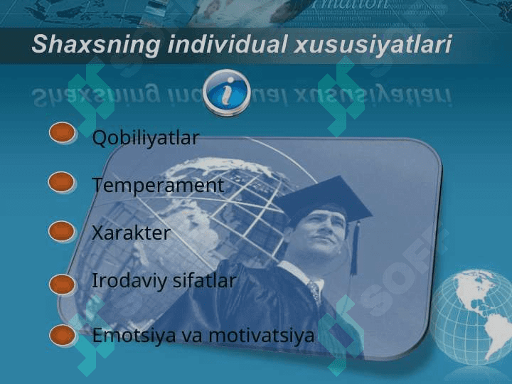 Kaua yoshdagilar bilan ishlashga mo’ljallangan ko’p omilli shaxs so’rovnomasi 3