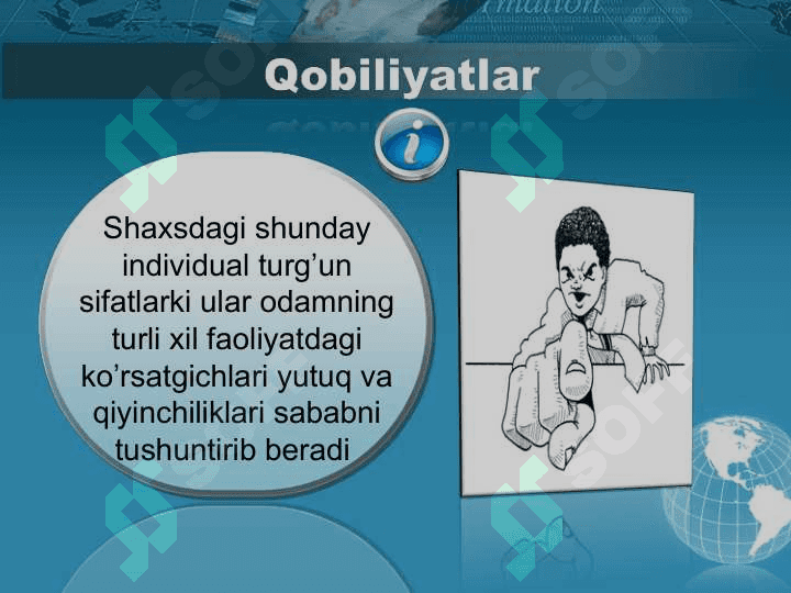 Kaua yoshdagilar bilan ishlashga mo’ljallangan ko’p omilli shaxs so’rovnomasi 4