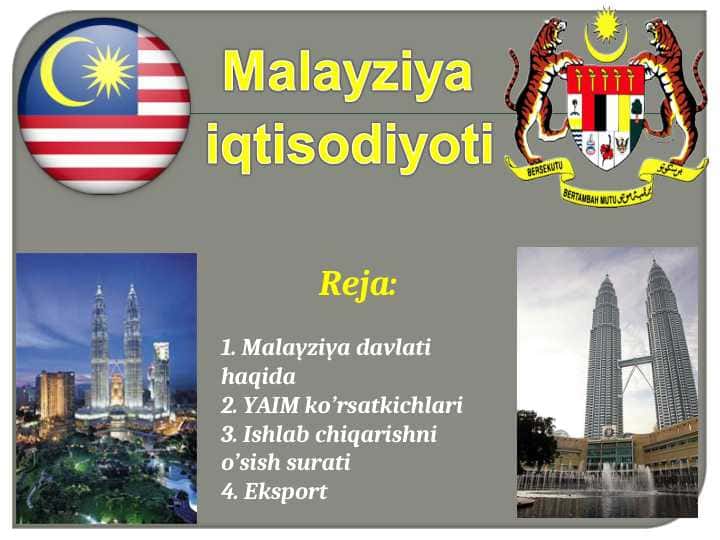 Malayziya iqtisodiyoti