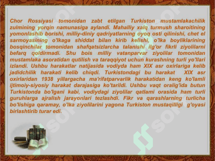 Jadidchilik harakatining mohiyati  va jadidchilar kurashi 3