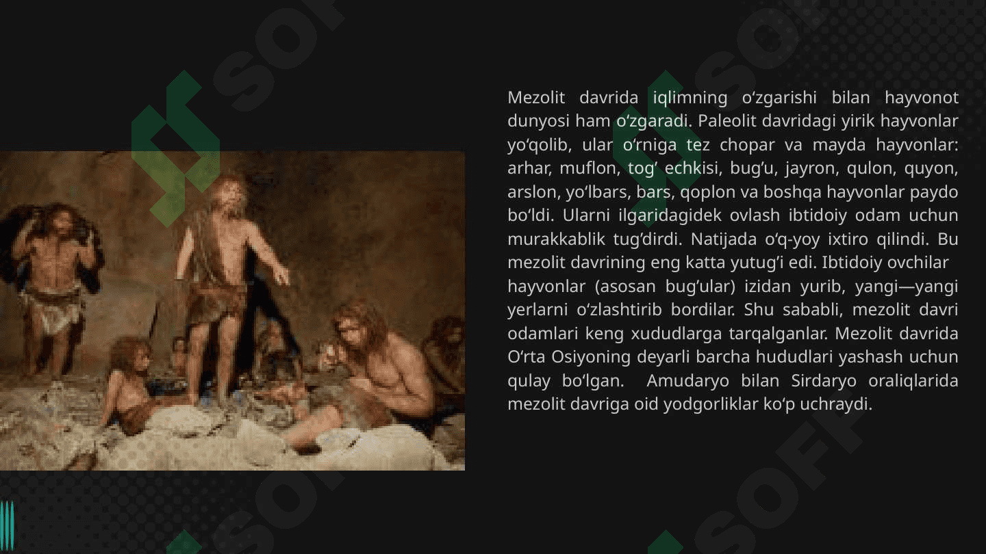 O’rta Osiyodagi mezolit davri 4