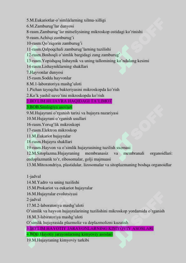 9 sinf biologiya darslik tahlili 3