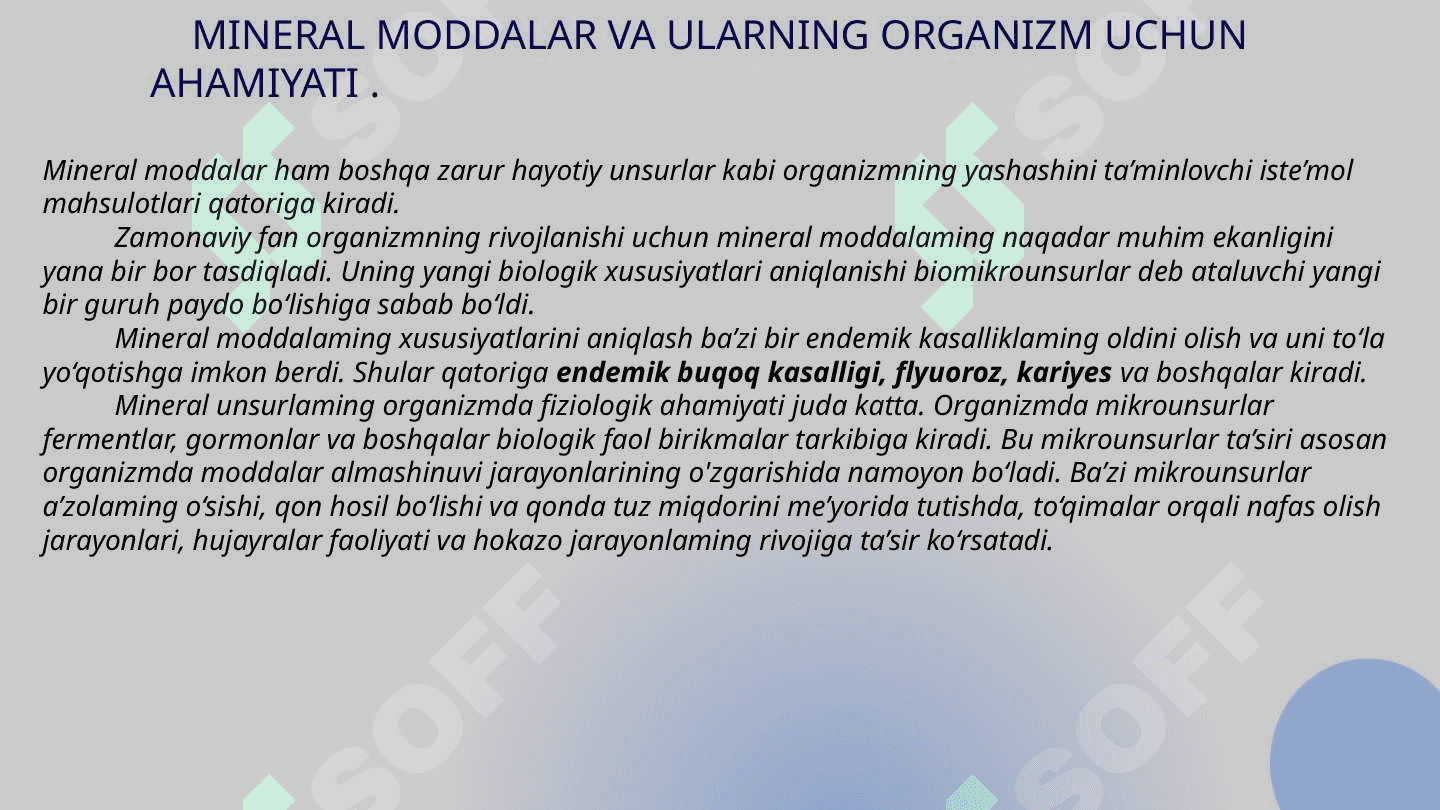 Endemik kasalliklarni oldini olishning gigiyenik asoslari. 4