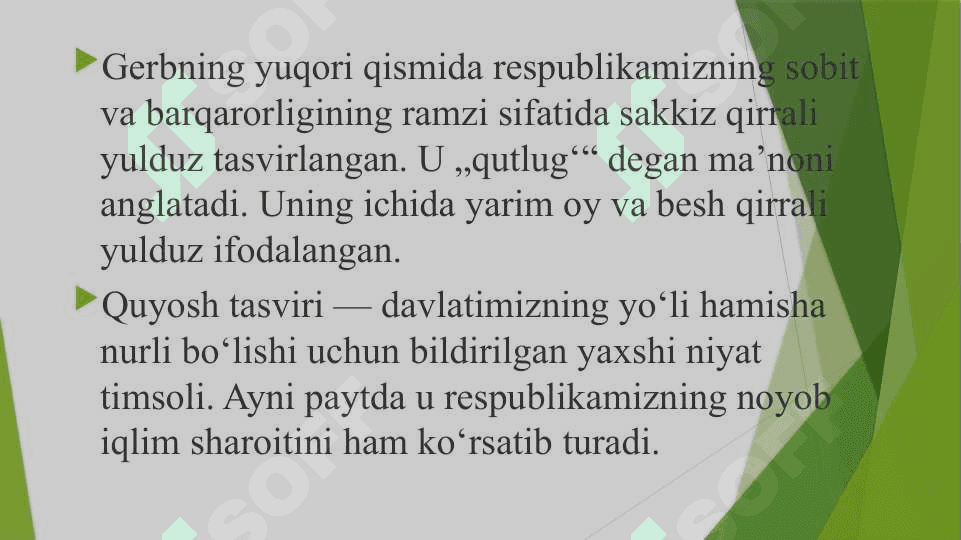 O‘zbekiston tanlagan mustaqil rivojlanish yo`li va uning ahamiyati 7