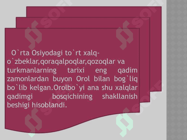 Orol fojiasi 4