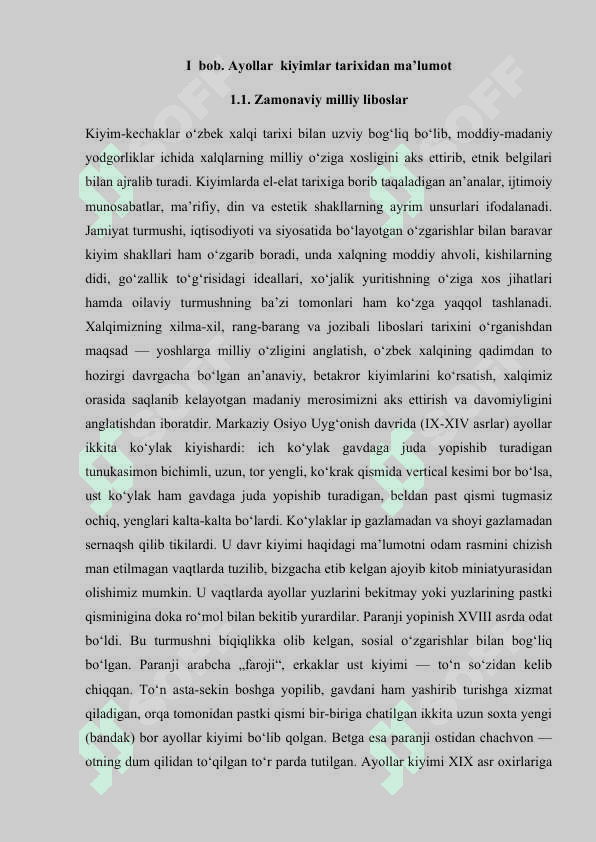 Texnologiya darslarida ko’ylaklar bichish va tayyorlash texnologiyasi amaliy mashg’ulotini o’qitish metodikasi 4