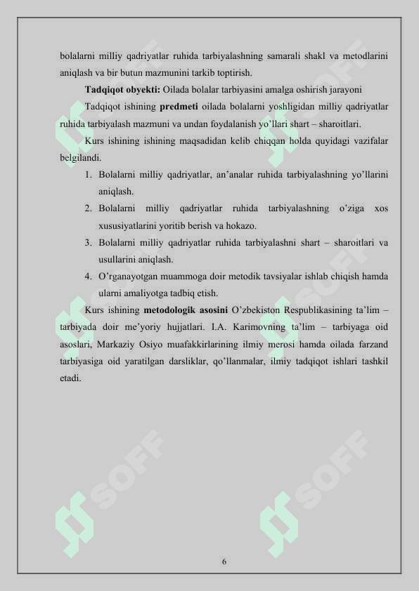 Oilada bola tarbiyasi 6
