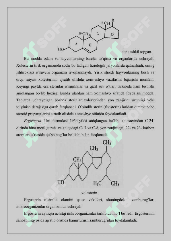Organik moddalarni mikrobiologik transformatsiyalash va ularni qaytarilishini biotexnologik uslublari 5