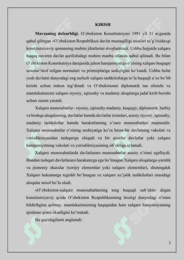 Diplomatik huquq asoslari 2