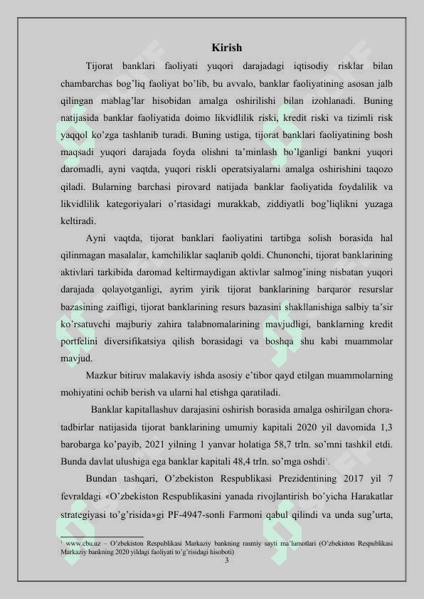 Banklar faoliyatini nazorat qilishda qo’llaniladigan usullar 2