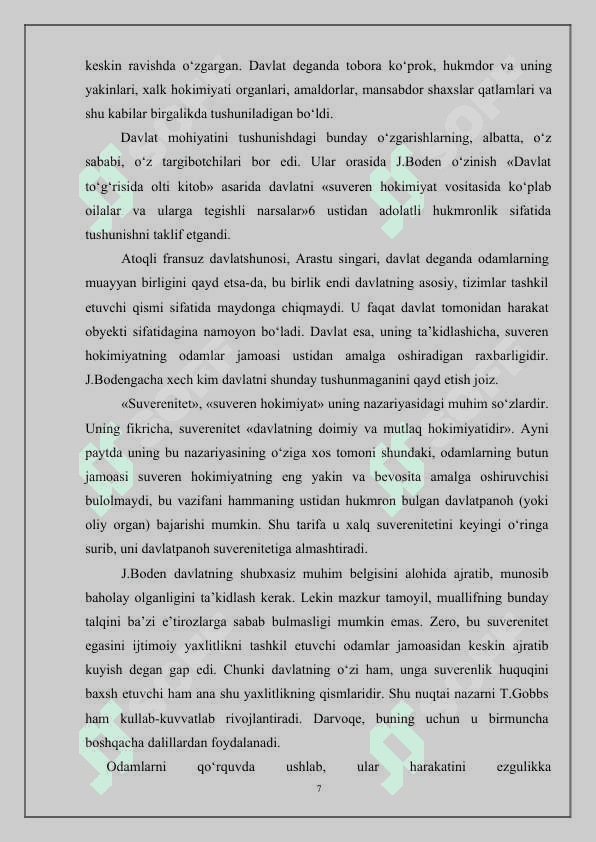 Davlatning mohiyati 6