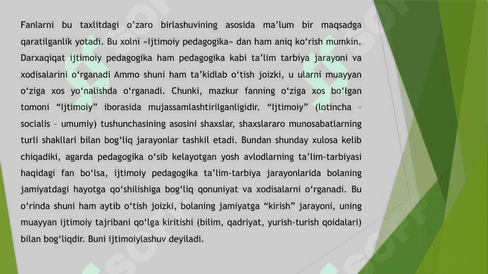 Ijtimoiy pedagogika va ijtimoiy ish 4