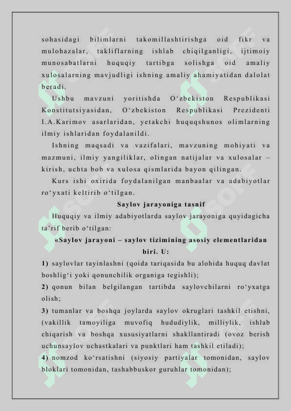 Xorijiy mamlakatlarda saylov jarayoni 4