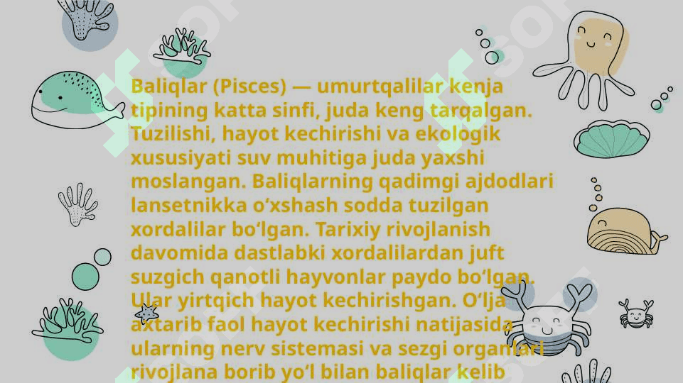 Baliqlarning ko'payishi va nasl to'g'risida g'amxo'rlik qilishi. 3