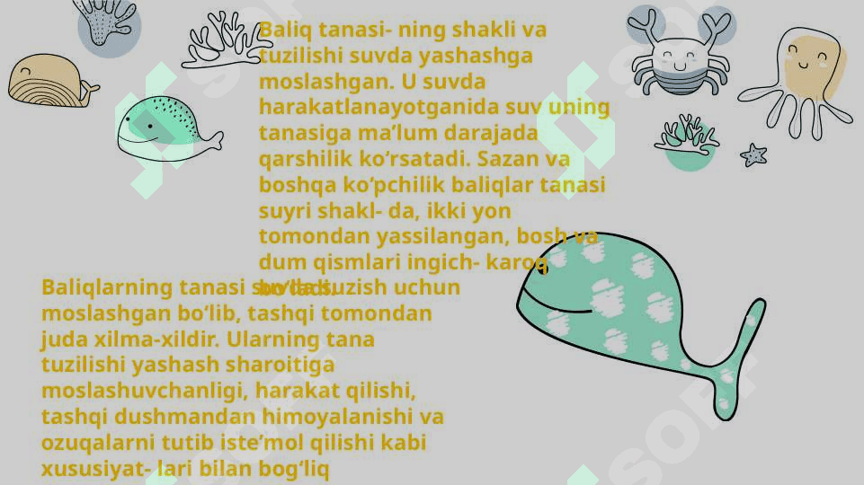 Baliqlarning ko'payishi va nasl to'g'risida g'amxo'rlik qilishi. 6