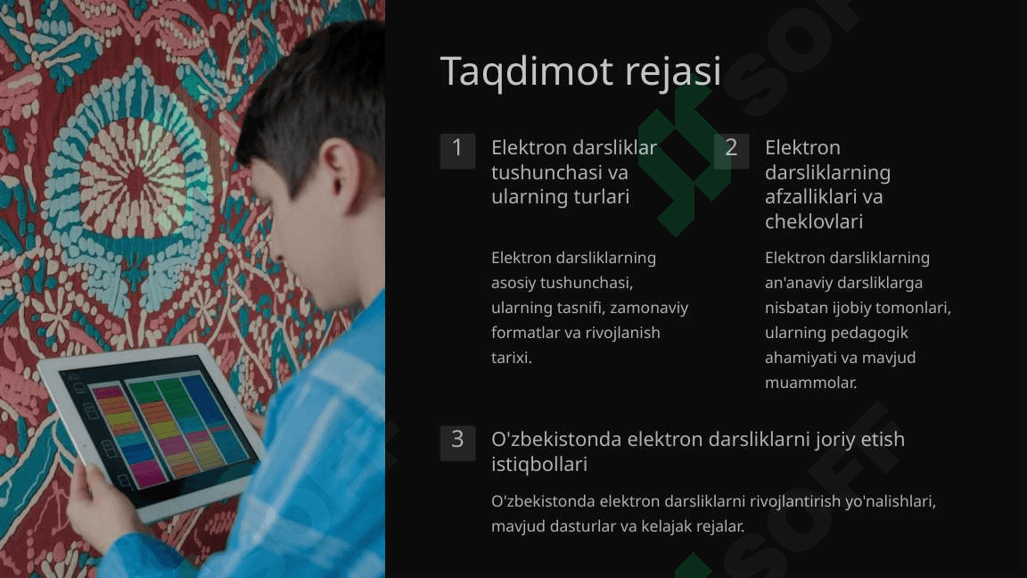 Elektron darsliklar va ularning ta'limdagi ahamiyati 2