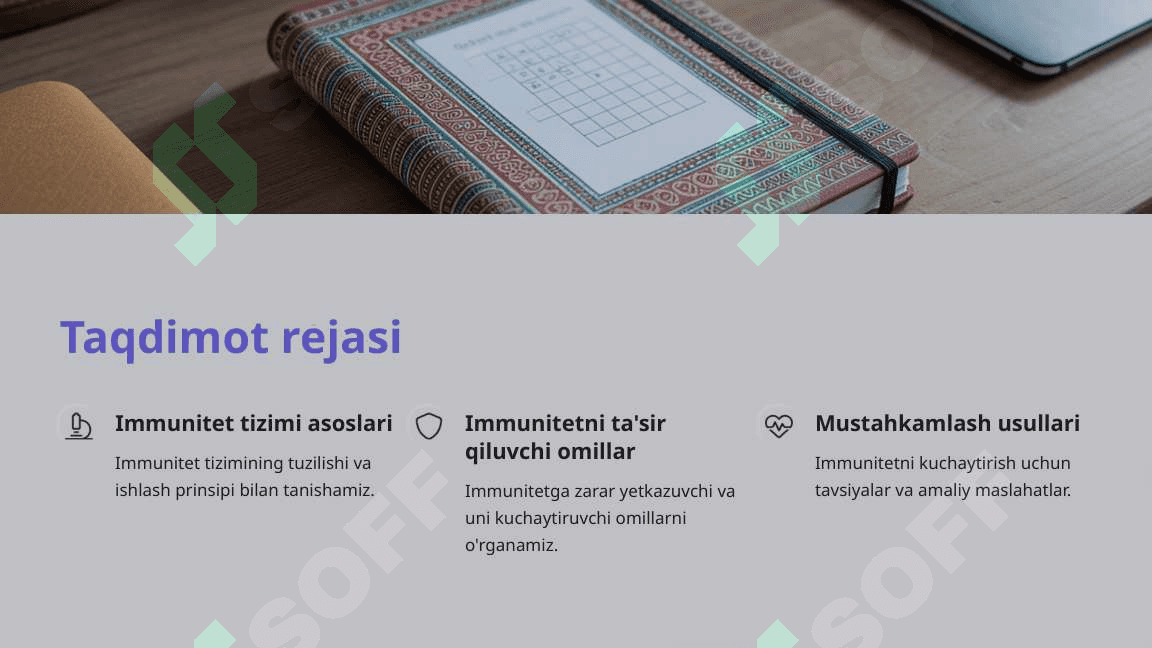 Immunitet tizimi va uni mustahkamlash yo'llari 2