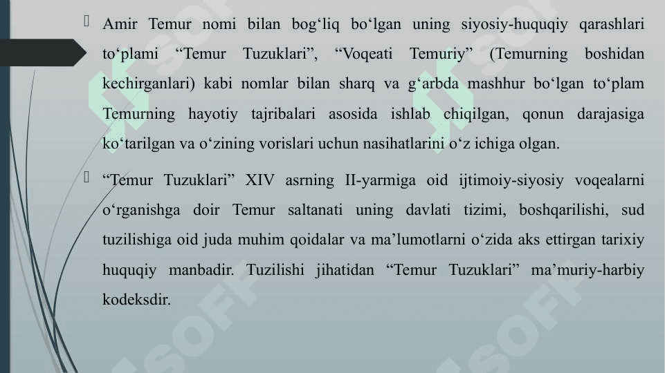 TARIXIY MANBALAR TARKIBIDAGI ADABIYOT TEMUR TUZUKLARI 3