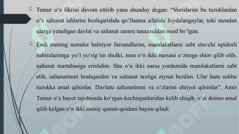 TARIXIY MANBALAR TARKIBIDAGI ADABIYOT TEMUR TUZUKLARI 7