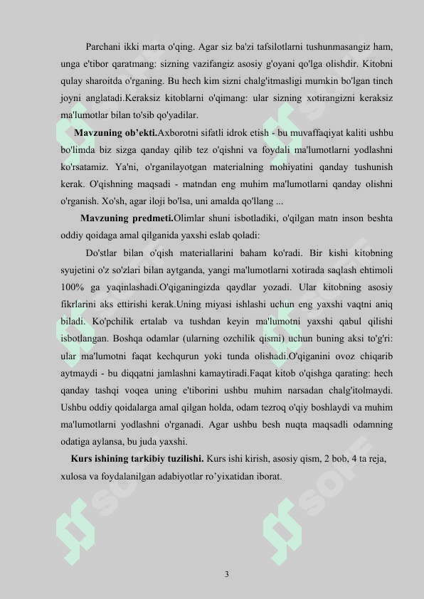 1-2 SINF  O’QUVCHILARINING  O’QISH   MALAKALARINI TAKOMILLASHTIRISH 3