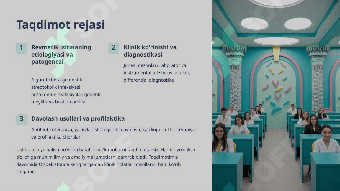 O'tkir revmatik isitma etiologiyasi va davolash usullari 2