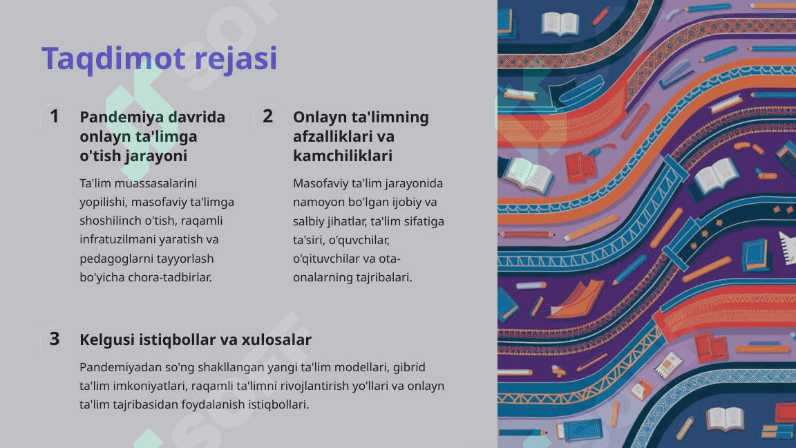 Pandemiya davrida onlayn ta'lim tajriba va xulosalar 2