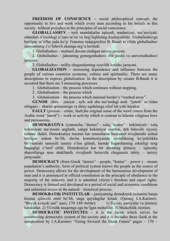 glossariy dinshunoslik 4