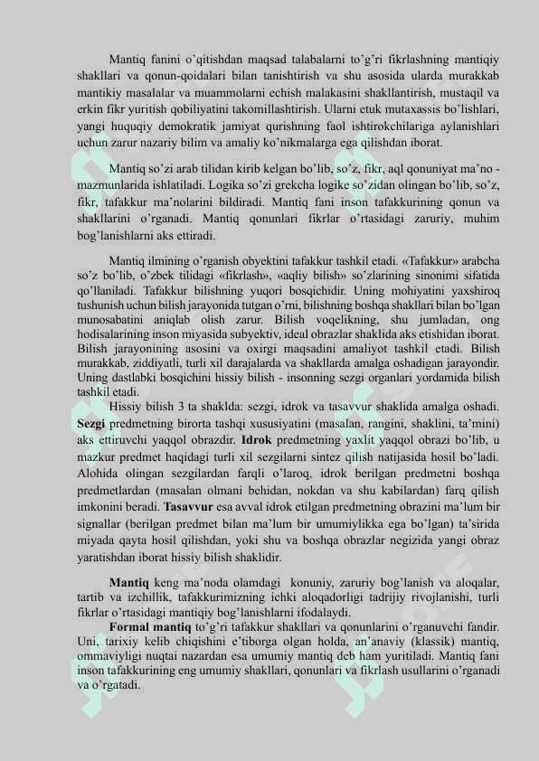 PEDAGOGIK AMALIYOTDA MANTIQIY FIKRLARNING  AHAMIYATI 2