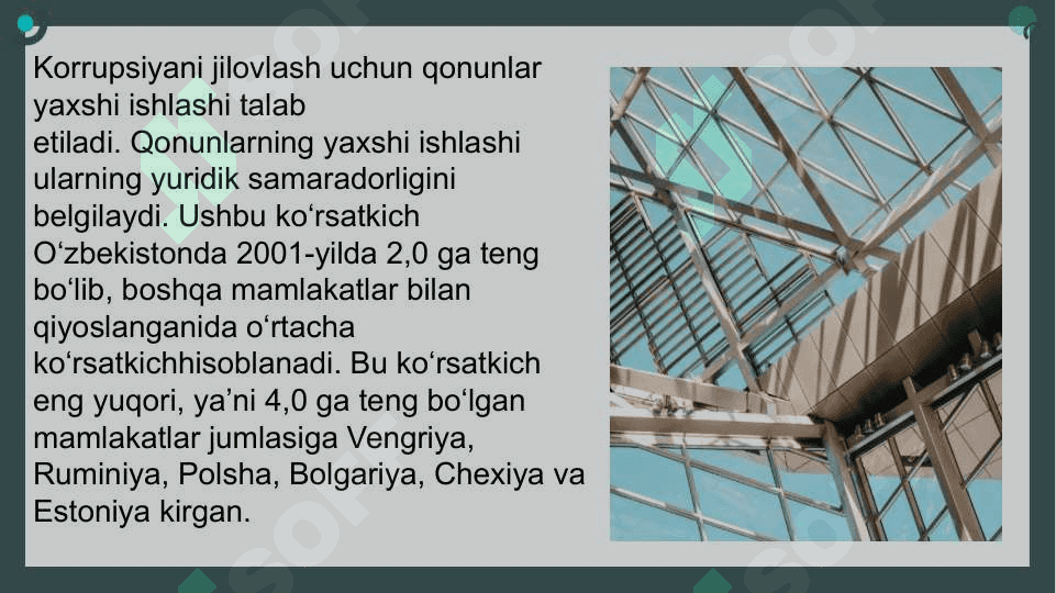 Korrupsiya va uning iqtisodiy xavfsizlikka ta’siri 7