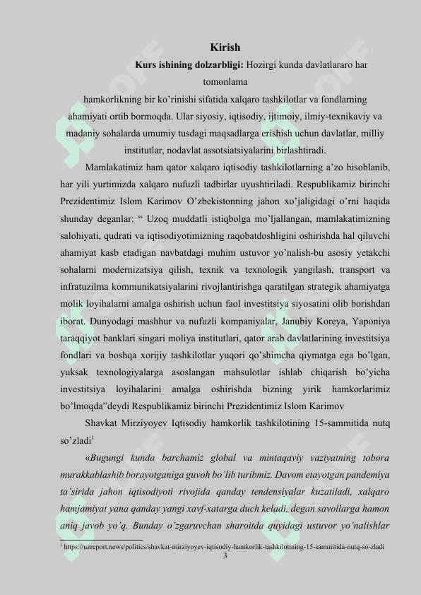 Xalqaro iqtisodiy tashkilotlar va ularning vazifalari 3