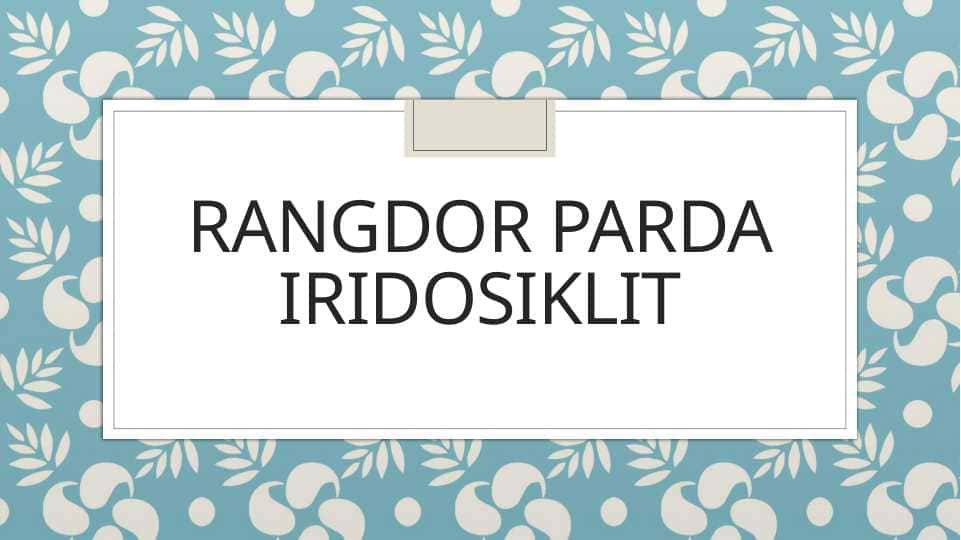 Rangdor pardairidosiklit