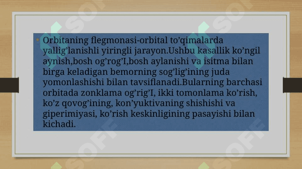 ORBITA FLEGMONA 2