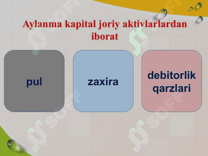 Aylanma kapitalni boshqarish 8