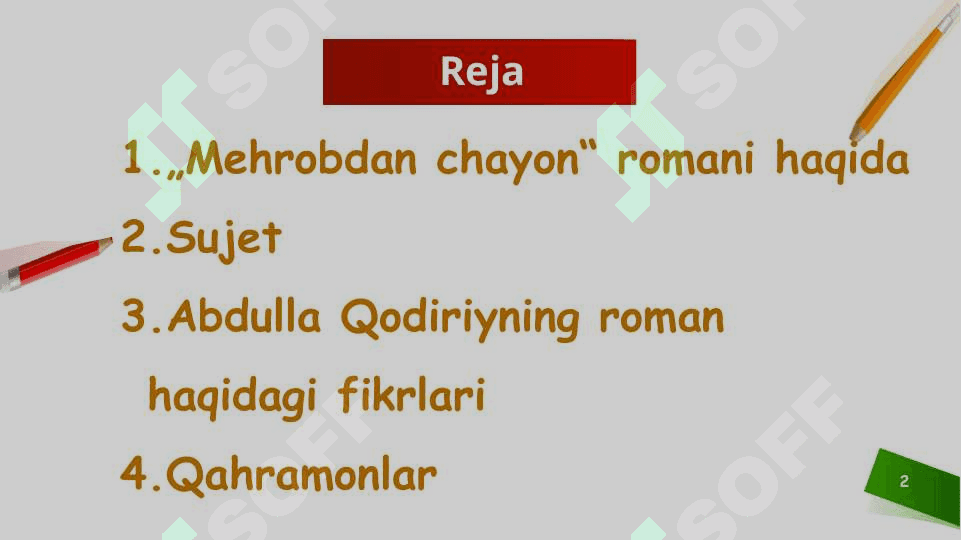 Mehrobdan chayon 2