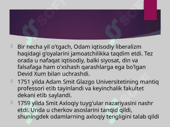 ADAM SMITH . Adam Smit . SMIT FALSAFASI 4