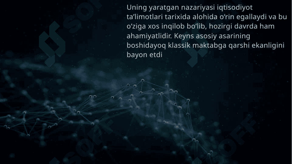 Keyns va keynschilik ta'limoti 7