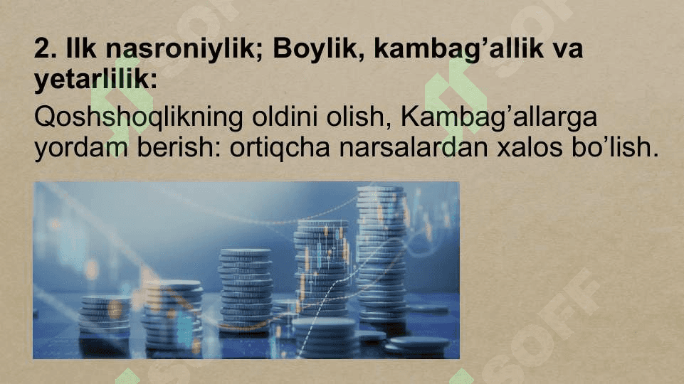 O’rta osiyo Mutafakkirlari Iqtisodiy g’oyalari 3