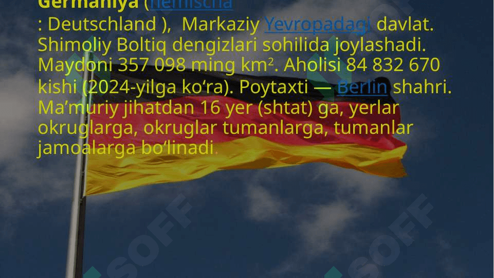 GERMANIYA IQTISODIYOTI VA MOLIYA TIZIMI 2