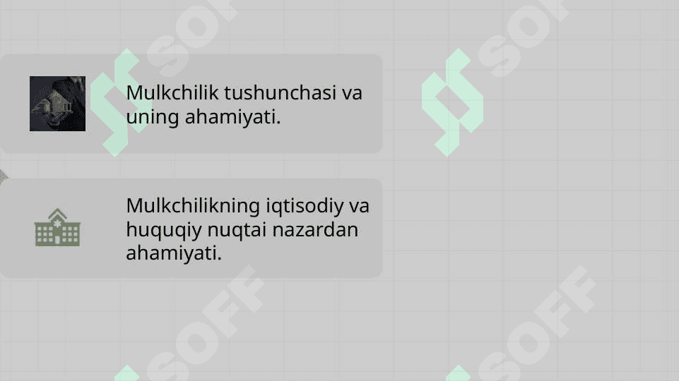 Mulkchilik turlari 2