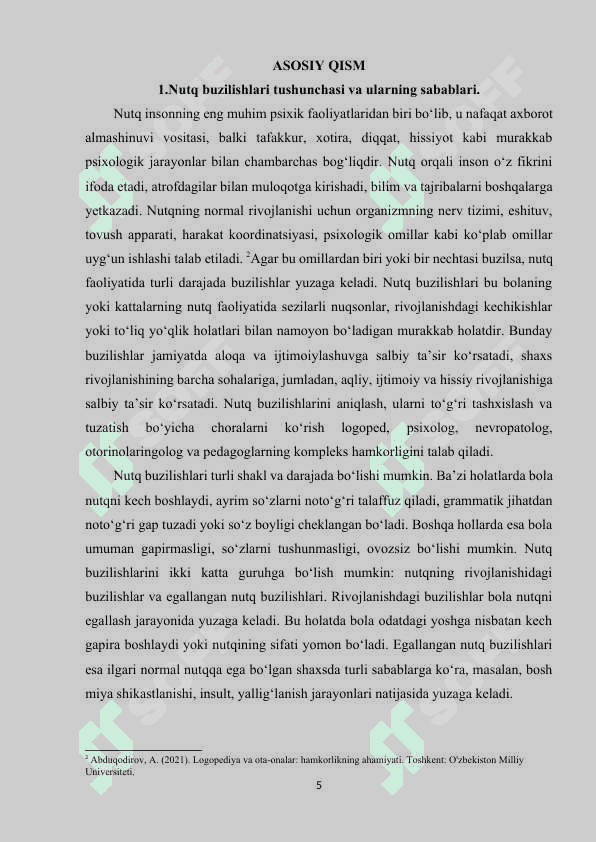 Nutq buzilishlarini bartaraf etishda kompleks ish jarayoni. 5