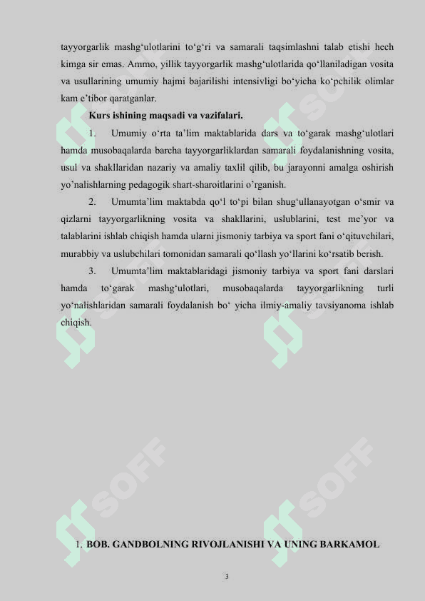 DASTLABKI O’RGATISH BOSQICHIDAGI GANDBOLCHILARNI JISMONIY SIFATLARINI TARBIYALASH 3