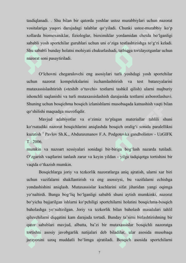 DASTLABKI O’RGATISH BOSQICHIDAGI GANDBOLCHILARNI JISMONIY SIFATLARINI TARBIYALASH 7