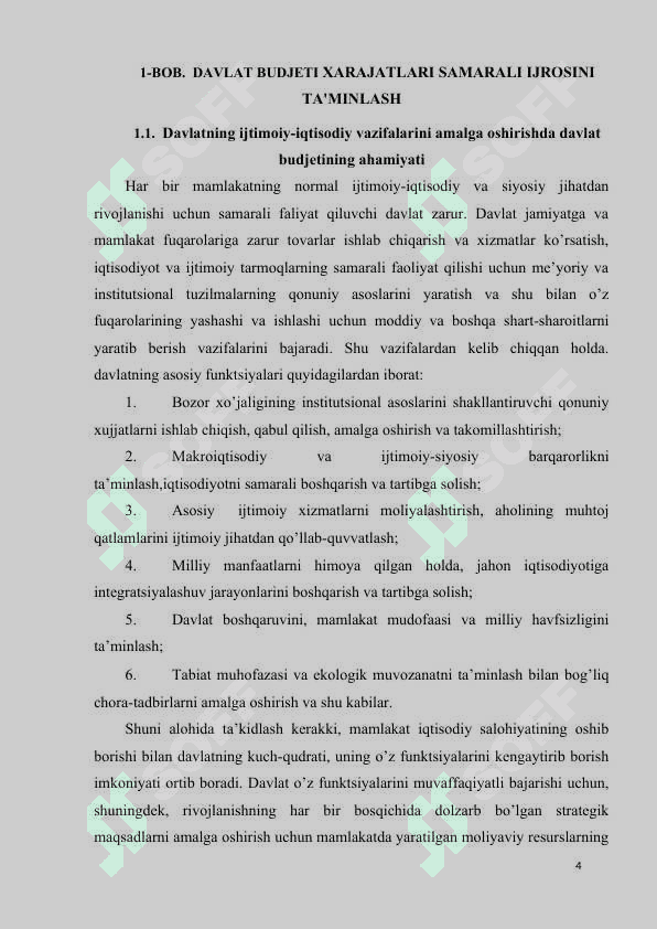 DAVLAT BYUDJETI XARAJATLARI SAMARALI IJROSINI TA'MINLASH 4