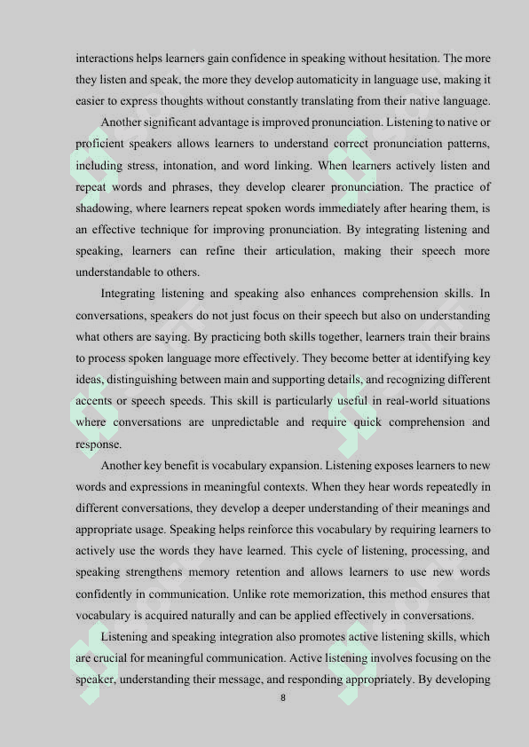 The importance of integrated skills in language learning 8