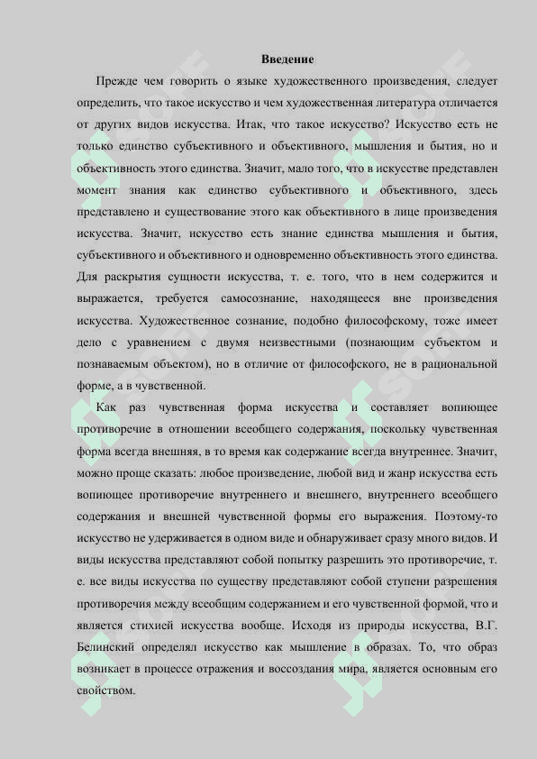 Язык в художественном произведении. 2