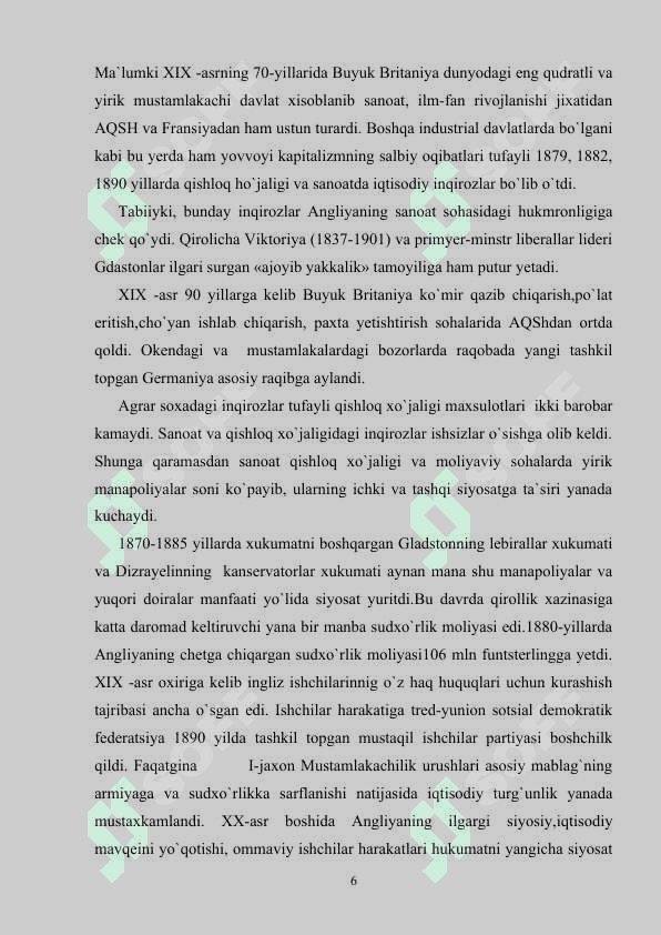 BIRINCHI JAHON URUSHI, UNING YAKUNI 6